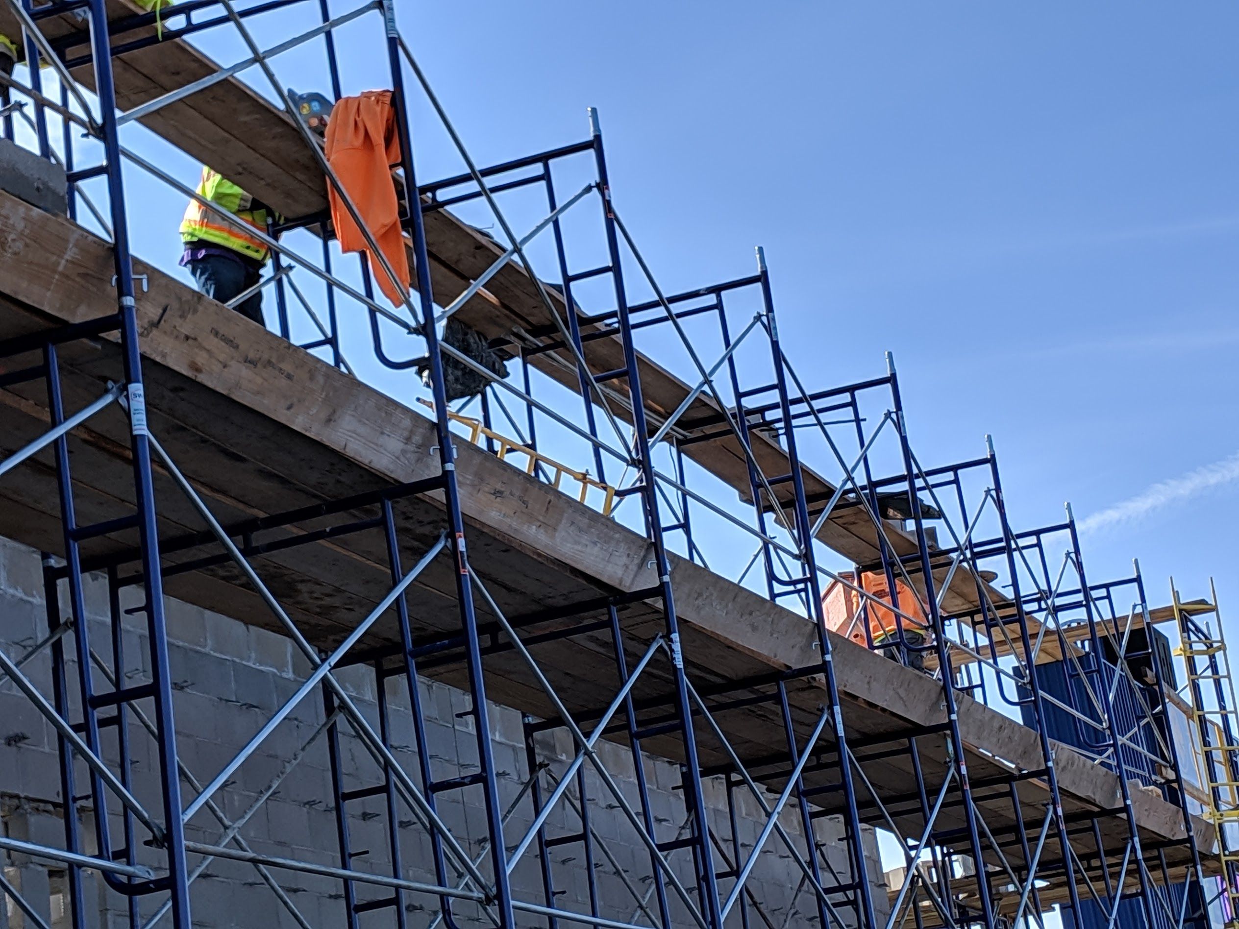 High-Rise Access Scaffolding